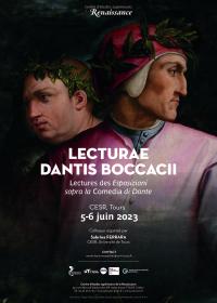 [Colloque] LECTURAE DANTIS BOCCACII. Lectures des Esposizioni sopra la Comedia di Dante