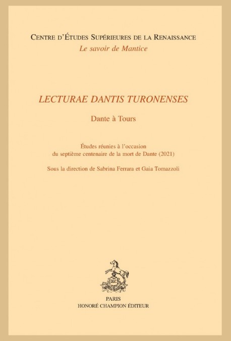 Lire la suite à propos de l’article Lecturae Dantis Turonenses – Dante à Tours